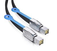 ipolex Câble mini SAS HD externe 12 G - SFF-8644 vers SFF-8644 MinSAS pour serveur, carte Raid et contrôleur PCI Express, 0,5 m