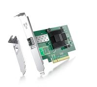 ipolex Carte réseau 10 GB, 1 Port SFP+, Carte réseau 10GbE par Rapport à l’Intel X520-DA1, Prise en Charge de Windows Server/Windows/Linux/VMware(ne Prend Pas en Charge Mac OS)