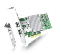 ipolex Carte réseau 10 GB, 2 Ports SFP+, Carte réseau 10GbE par Rapport à la BCM57810S Broadcom, Prise en Charge Windows Server/Windows/Linux/VMware(ne Prend Pas en Charge Mac OS)