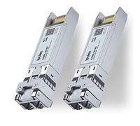 ipolex Émetteur-récepteur en cuivre RJ45 SFP+ 10G, module Mini GBIC 10GBase-T compatible avec Cisco, Ubiquiti UniFi, Mikrotik, Netgear etc. jusqu’à 80 mètres.2-Pack