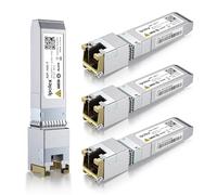 ipolex Lot de 2 modules SFP+ RJ45 10 Gbase-T 10 Gbase-T compatible avec Cisco, Ubiquiti, UniFi, Meraki, MikroTik, Supermicro et plus encore (modèle : RTL8261)