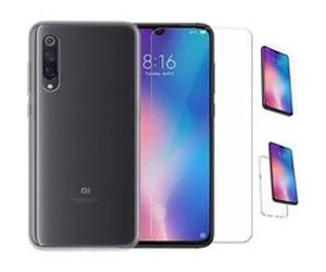 iPomcase Coque XIAOMI Mi 9 (Mi9)Transparente + Verre trempé Vitre Protection écran Transparente G