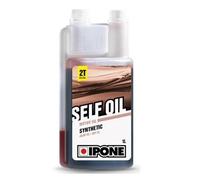 IPONE Huile 2 Temps Self Oil moto cross scooter semi-synthetic - 1 Litre