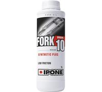 IPONE - Huile de Fourche Moto - Fork 10 - Semi-synthétique - Anti-friction et Anti-Emulsion - Bidon 1L