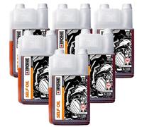 Ipone Huile mélange moto 2T Self Oil Fraise avec doseur pour Vespa Ape Ciclomoto 1 L