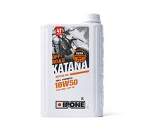 Huile IPONE Katana Off Road 4T 10W50 moto cross enduro 100% synthèse 2 Litre
