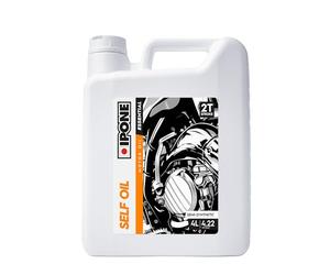 IPONE - Huile Moteur Moto 2 Temps Self Oil - 4L - Semi-Synthétique