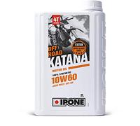 IPONE - Huile Moteur 100 % Synthétique 4T Katana Off Road 10W60 2L