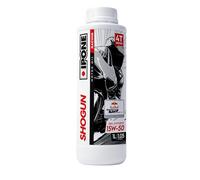 IPONE - Huile Moteur Moto 4 Temps- 15W-50 -Shogun - Bidon 1 Litre - 100% synthétique - Gamme Racing - Performances exceptionnelles - Protection maximale du moteur - Testée et approuvée en compétition
