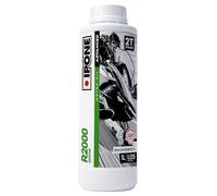 IPONE - Huile Moteur Motoneige 2 Temps Snow 2 Racing - 100% Synthétique - Usage Sportif & Compétition - Senteur Fraise- Anti-fumée - Protection moteur à hauts régimes -1L