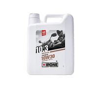 IPONE - Huile Moto 4 Temps 10W30 10.3 - Semi-Synthétique - Pour motos de route - Protection du moteur - Lubrification Optimale - Résistance à l'usure - 1L
