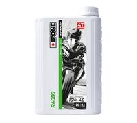 IPONE - Huile Moto 4 Temps 10W40 R4000 RS - Semi-Synthétique -Protection Optimale du Moteur - Résistance Exceptionnelle à l'usure - Anti-corrosion - Anti-oxydation - Bidon 2L