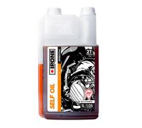 1lt Huile Mélange Moto 2T IPONE Self Oil Fraise Avec Doseur Vespa Ape Ciclomoto