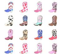Ipotkitt Breloques assorties en émail pour tarot, cœur, chat, feuille, bottes, nœud, breloques de Noël pour bricolage, collier, bracelet, boucles d'oreilles, fournitures d'artisanat, Émail, Pas de