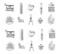 Ipotkitt Breloques style tibétain pour professeur de religion plume amis véhicule cheval crâne céleste arc et flèche nœud du désert gothique bohème pour loisirs créatifs bijoux, Métal, Pas de gemme