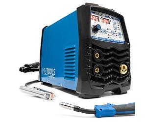 IPOTOOLS MIG-225SYN poste a souder MIG MAG Synergy - Synergie Poste à souder MIG avec 225A 230V IGBT, 5 en 1 Poste MIG Flux MMA électrodes, Poste de Soudage Portable, garantie de 7 ans