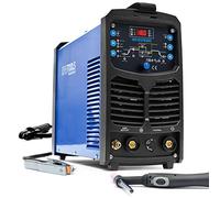 IPOTOOLS TIG-INV185PACDC poste a souder TIG - Poste a souder arc tig TIG avec 180A 230V IGBT, 3 en 1 Poste TIG, MMA électrodes, Poste de Soudage Portable, garantie de 7 ans