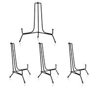 IPOW 4PCS Métal Chevalets Support Porte Cadres Décoratifs support d'affichage de plaque pour Exposer Image, Porcelaine,Tableaux,Livres de Cuisine - 8’’