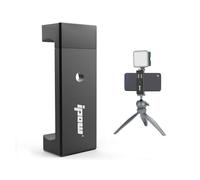 ipow Métallique Support de Trépied Téléphone/Adaptateur pour Trepied et Tablette/Pince Trépied Rotatif 360° pour iPhone, Samsung, Huawei