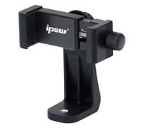 IPOW Support et Adaptateur pour Trepied et Tablette, Trépied Monopod Compatible avec Smartphone Téléphone iPhone 14/13/12/11, Samsung Galaxy A/S21 FE, Huawei Nova,HTC U20