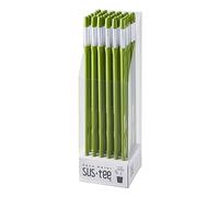 IPPINKA Aquamètre Sustee - Lot de 36 - Humidimètre du sol pour plantes d'intérieur - Grand format - Vert