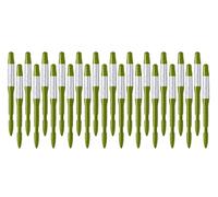 IPPINKA Sustee Aquameter - Lot de 24 - Humidimètre pour plantes d'intérieur - Idéal pour les plantes en pot - Petit vert rechargeable