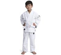 IPPONGEAR Future 2 Combinaison de Judo pour débutants et Enfants Combinaison d'arts Martiaux avec Ceinture (élastique et Cordon de Serrage au Pantalon, densité du Tissu 335gr/m²) Blanc