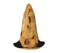 IPPONGET Cape à capuche avec imprimé biscuit au chocolat, décorations de fête sur le thème du carnaval, jeu de rôle vampire, jeu de rôle gothique, cosplay