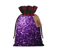 IPPONGET Jolis sacs cadeaux violets avec imprimé pailleté, sacs cadeaux festifs pour collègues, mariages, fêtes et plus encore