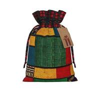 IPPONGET Sacs cadeaux de style africain imprimé patchwork, cadeaux de Noël, sacs cadeaux festifs pour collègues, mariages, fêtes et plus encore