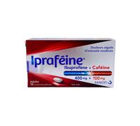 Ipraféine 400/100mg 12 comprimés pelliculés