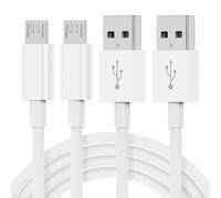 iPro Accessories Nokia C21/C21 Plus/C2 2nd Edition Câble de chargement rapide Micro USB [2 mètres] 2,4 A