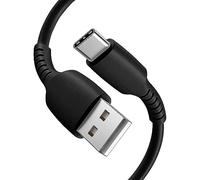 iPro Accessories Pour Ulefone Note 12P/Note 11P/Note 13P/Note 9P/Power Armor 14/Note 12/Armor X10 Pro/14, câble de charge rapide de type C [1 mètre] 2,4 A USB, USB-A vers USB-C (noir)
