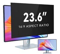 IPROKKO Film de protection d'écran pour ordinateur 23,6" pour écran 16:9, amovible, anti-lumière bleue, anti-éblouissement, filtre de confidentialité pour Hp Dell Acer Lenovo Asus 23,6"