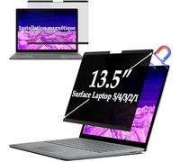 IPROKKO Filtre de Confidentialité Magnétique Pour 13,5 Pouces Surface Laptop 6/5/4/3/2/1, Protection D'écran Amovible, Anti Lumière Bleue, Anti Reflet, Ecran Anti Espion Pour Microsoft Surface