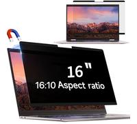 IPROKKO Filtre de Confidentialité Magnétique Pour Ordinateur Portable 16 Pouces 16:10, Anti-lumière Bleue, Anti-éblouissement, Filtre de Confidentialité Pour Hp/Dell/Acer/Lenovo/ThinkPad/Asus