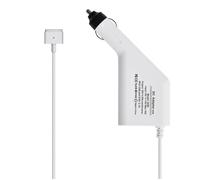 iProtect Chargeur voiture universel 85W pour Apple MacBook avec MagSafe - Blanc