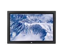 IPS Digital Photo Frame 1080P Machine de publicité murale avec capteur de corps humain, lecture USB, 19 pouces