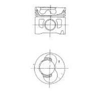 IPSA Kolben Pour VW Transporter IV Bus 70XB 70XC 7DB 7DW 2.5 TDI 70XA 70A