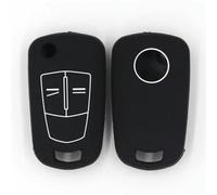 IPUDIS Coque en Silicone pour clé télécommande de Voiture à 3 Boutons, pour Opel Astra H Corsa D Meriva, Vauxhall, Opel Corsa