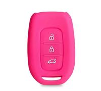 IPUDIS Couvercle de clé en Silicone à 3 Boutons pour Dacia Sandero 2021 Renault Clio 5 Twingo 3 Duster Sandero Logan Captur Scenic