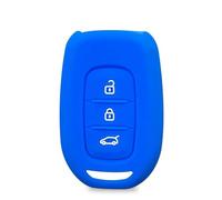 IPUDIS Couvercle de clé en Silicone à 3 Boutons pour Dacia Sandero 2021 Renault Clio 5 Twingo 3 Duster Sandero Logan Captur Scenic