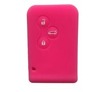 IPUDIS Étui en Silicone pour Carte de clé de Voiture, Housse de Protection pour Renault Clio Logan Megane 2 3 Koleos Trafic Captur Grand Scenic 3