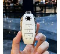 IPUDIS Housse de Protection pour clé de Voiture en TPU pour Touareg 2011 - 2018 Coque à 3 Boutons Accessoires de Protection pour télécommande Automatique