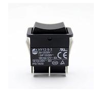 IPUDIS HY12-9-3 6 Bouton-Poussoir des Broches sur Les commutateurs de Bouton-Poussoir électriques industriels interrupteurs 125 V for Outils électriques