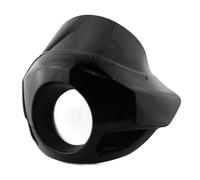 IPUDIS Pare-Brise Moto Carénage de Phare de Moto 5 3/4" Couvercle de Pare-Brise de Phare pour pour Sportster pour Iron pour Dyna FX XL 883 1200
