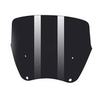 IPUDIS Pare-Brise Moto Carénage de Phare Pare-Brise Pare-Brise Haut Déflecteur de Flux d'air pour pour Dyna pour Street pour Fat pour Bob pour FXD