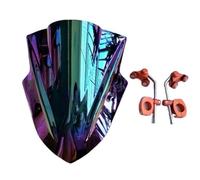 IPUDIS Pare-Brise Moto Pare-Brise de Moto Universel pour pour B-King 2008 GSR750 GSX-S750 (US) 2011-2015