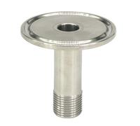 IPUDIS Virole à trois colliers de serrage O/D 25,4 mm-106 mm x 0,3 cm - 7,6 cm BSPT mâle 304 en acier inoxydable (K77,5 mm TC), 7,6 cm) Raccords de tuyauterie