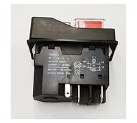 IPUDIS YH02-A 4 Pins / 5pins Commutateurs à Bouton-Bouton de démarreur électromagnétique 1 6A AC250V IP55 L'outil de Jardin de Machine étanche Peut remplacer KJD17 (Color : 5 Pins)